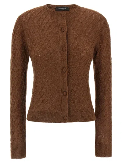 FABIANA FILIPPI SEQUIN CROCHET CARDIGAN