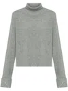 Fabiana Filippi Sequin-detailed Sweater In Grey