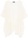 Fabiana Filippi Sequin-embellished Cape In White