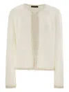 Fabiana Filippi Sequin-embellished Cardigan In Neutral