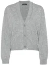 Fabiana Filippi Sequin-embellished Virgin Wool Blend Cardigan