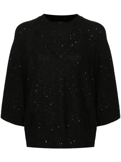 FABIANA FILIPPI SEQUIN-EMBELLISHED JUMPER