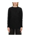 Fabiana Filippi Sequin-embellished Jumper In Black