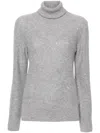 Fabiana Filippi Sequin Embellished Jumper In Grey