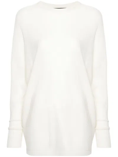 Fabiana Filippi Sequin-embellished Jumper In White