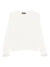 Fabiana Filippi Sequin-embellished Knitwear Sweater In White