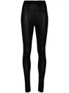 Fabiana Filippi Sequin-embellished Leggings In Black