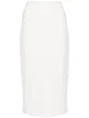 Fabiana Filippi Sequin-embellished Pencil Skirt In White
