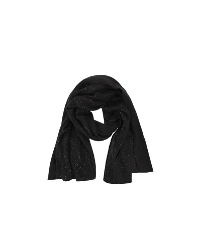 FABIANA FILIPPI FABIANA FILIPPI SEQUIN EMBELLISHED KNITTED SCARF