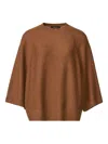 Fabiana Filippi Sequin-embellished Sweater In Brown