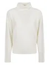 Fabiana Filippi Sequin-embellished Sweater In White