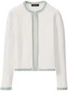 Fabiana Filippi Sequin-embellishment Jacket In White