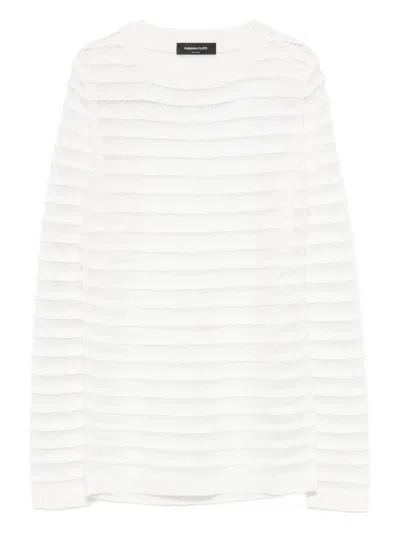 Fabiana Filippi Sequin-embellishment Sweater In White