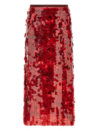 FABIANA FILIPPI SEQUIN MAXI SKIRT