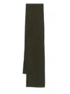 Fabiana Filippi Sequin Ribbed Scarf In Green