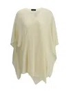 Fabiana Filippi Sequined Cape In Mastice
