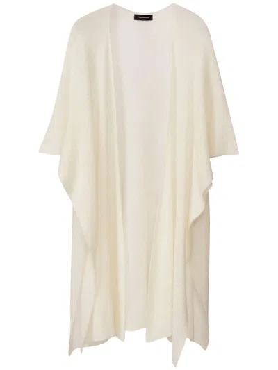 Fabiana Filippi Sequined Cape In White