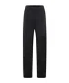 Fabiana Filippi Full Length Trousers With Elastic Waistband And Sequins In Black