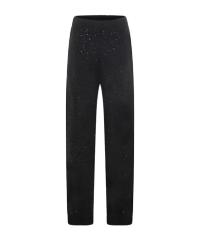 FABIANA FILIPPI FABIANA FILIPPI SEQUINS EMBELLISHED TROUSERS