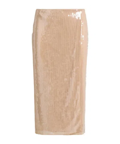Fabiana Filippi Sequined Midi Skirt In Multi