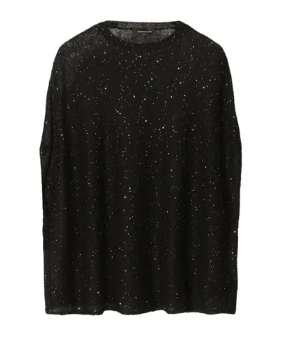 FABIANA FILIPPI FABIANA FILIPPI CREWNECK EMBELLISHED KNITTED VEST