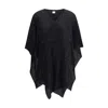 Fabiana Filippi Sequined Cape In Black