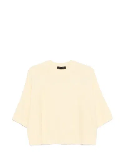 Fabiana Filippi Sequin-embellished Raglan-sleeve Sweater In White