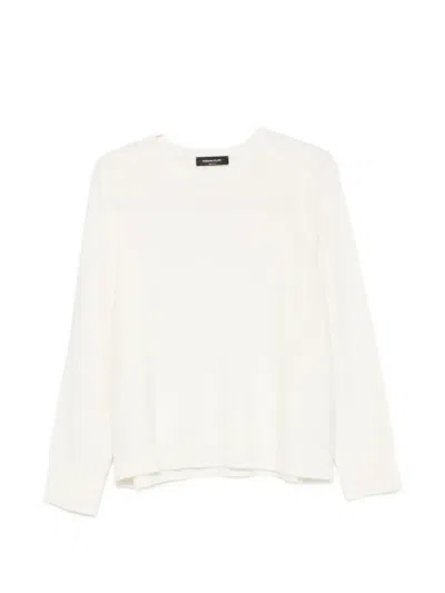 Fabiana Filippi Sequin-embellished Raglan-sleeve Wool Sweater In Neutral