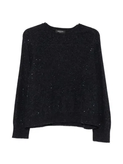 Fabiana Filippi Sequin-embellished Sweater In Blue