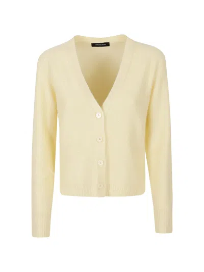 Fabiana Filippi Sequin-embellished V-neck Cardigan In Nude