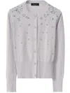 Fabiana Filippi Sequinned Cardigan In Purple