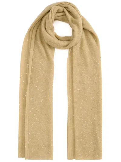 Fabiana Filippi Schal Mit Paillettenbesatz In Gold
