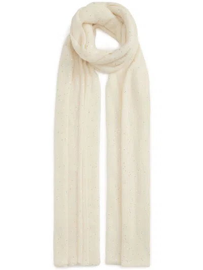 Fabiana Filippi Sequinned Scarf In Neutrals