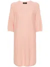 Fabiana Filippi Sequinned Sweater Dress In Pink
