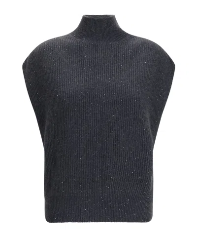 FABIANA FILIPPI FABIANA FILIPPI SEQUINS EMBELLISHED JUMPER