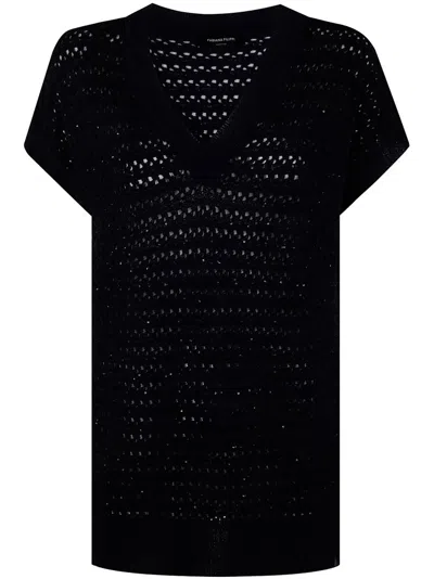 Fabiana Filippi Camiseta - Azul In Blau