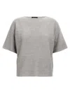 Fabiana Filippi Shiny Cotton Sweater Sweaters And Cardigans Gray