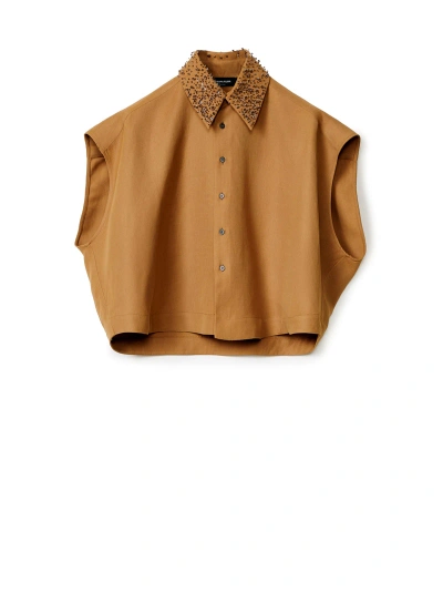 Fabiana Filippi Shirt In Brown