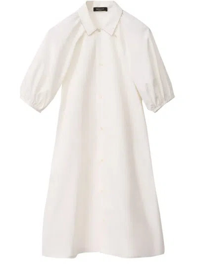 Fabiana Filippi Shirt Dress In White