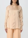 Fabiana Filippi Woman Shirt Apricot Size 10 Viscose In Blush Pink