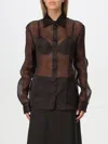 Fabiana Filippi Shirt  Woman Color Brown In Braun
