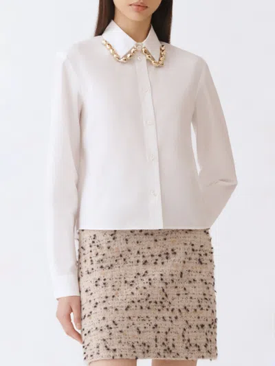 FABIANA FILIPPI SHIRT FABIANA FILIPPI WOMAN COLOR WHITE,H20290001