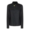 Fabiana Filippi Dark Grey Wool Shirt In Gray