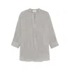 Fabiana Filippi Striped Tunic In Multicolor