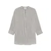 Fabiana Filippi Striped Tunic In Multicolor