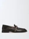 Fabiana Filippi Calfskin Loafers In Black