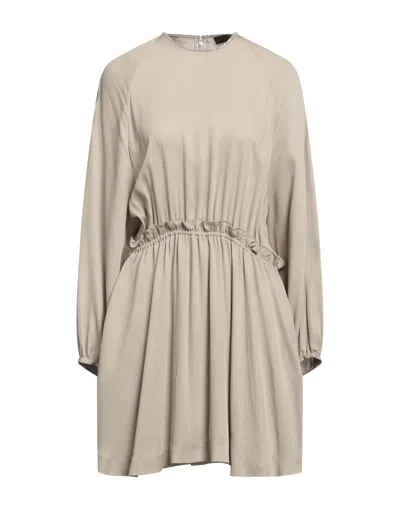 Fabiana Filippi Short Dresses In Beige