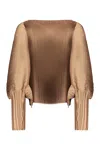 Fabiana Filippi Short Jacket In Beige