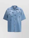 Fabiana Filippi Short Sleeve Denim Shirt