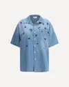 Fabiana Filippi Short Sleeve Denim Shirt